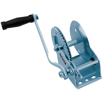 Лебёдка ручная барабанная, 0,9 т. под текстильную ленту Лебёдка ручная барабанная, 0,9 т. под текстильную ленту